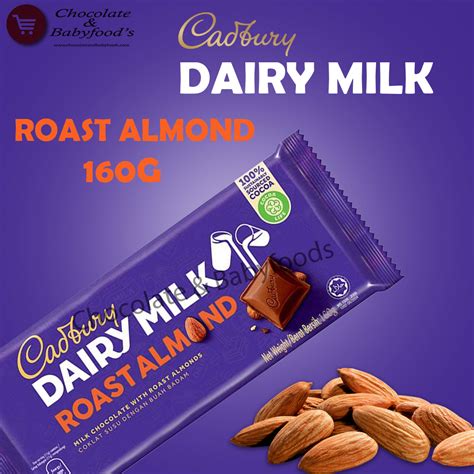 Cadbury milk roast almond bar